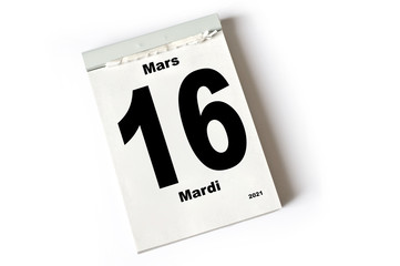 16. Mars 2021