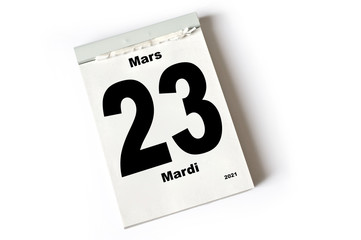 23. Mars 2021