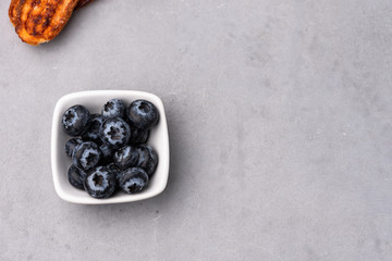 space blue berry food background 