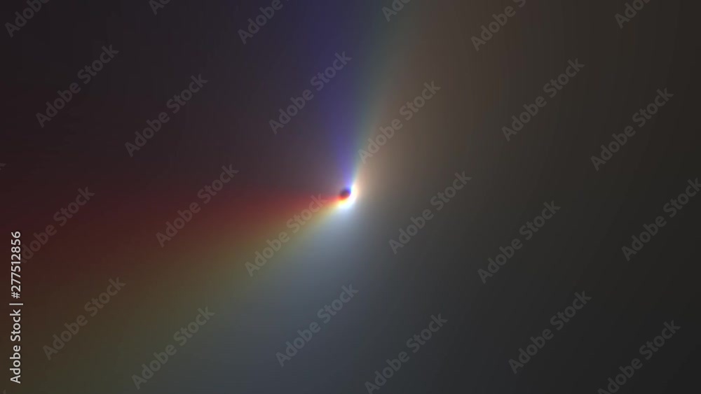 Wall mural abstract background shiny rainbow lights rotating seamless loop motion graphics animation new qualit