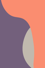 Colorful background with flowing spots of purple, yellow, red and grey