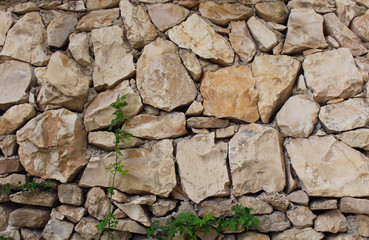 pattern of modern style design decorative cracked real stone wall