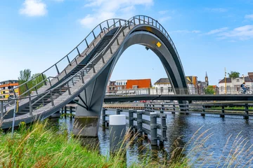 Fototapeten Purmerend Melkwegbrücke, Holland © Comofoto