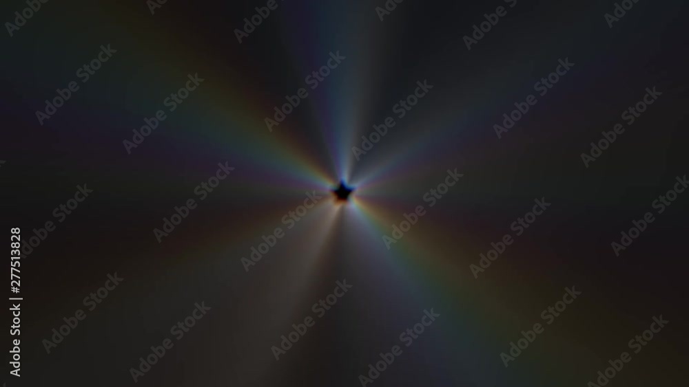 Wall mural abstract background shiny rainbow lights rotating seamless loop motion graphics animation new qualit
