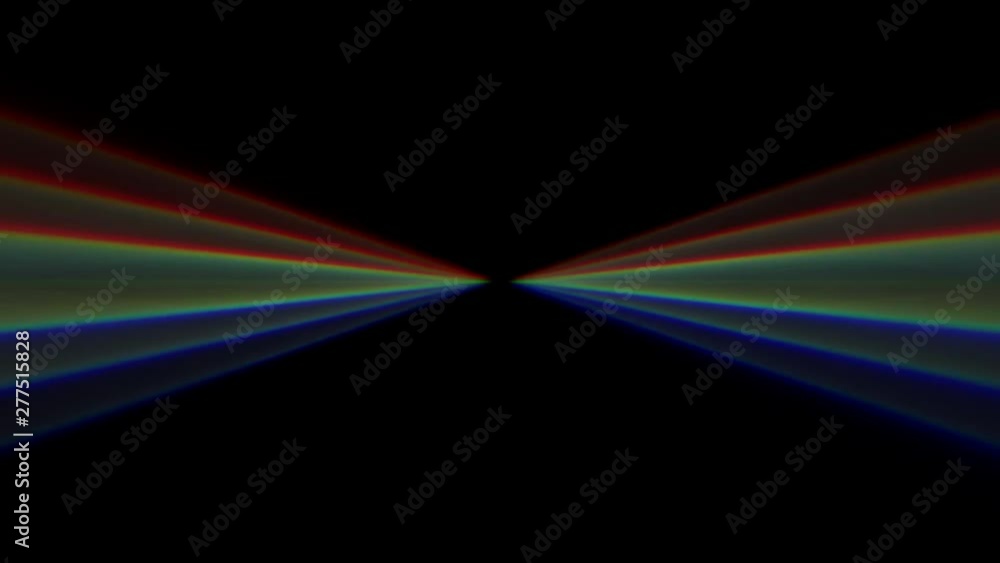Wall mural abstract background shiny rainbow lights rotating seamless loop motion graphics animation new qualit
