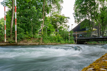 Image of kayak training track from Olympia 1972 in Munich, Augsburg