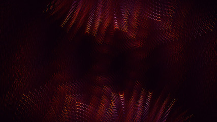Obraz premium 3D rendering abstract red fractal light background