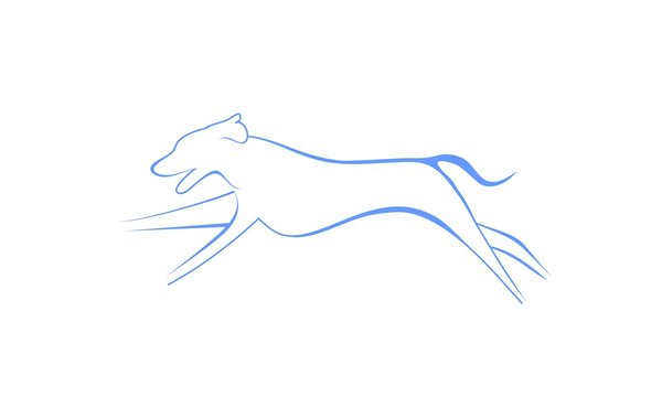 Animal dog, pet dog  logo design vector 