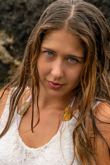 Fototapeta premium A shooting with Julia on the south of Tenerife