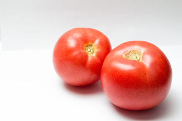 tomatoes isolated on white background
