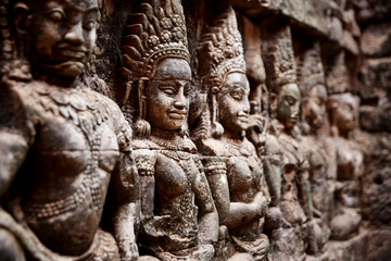 Obraz premium Angkor Thom is a famous landmark in Cambodia.