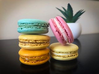 macarons empilés
