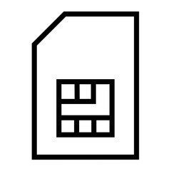 Icon Sim-Karte
