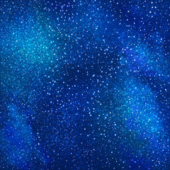 colorful galaxy space nebula artistic digital illustration painting