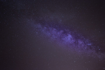 Naklejka na ściany i meble Bleu Milkyway galaxy with stars