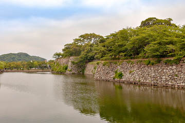 Fototapeta na wymiar Himeji-jo (Himeji castle) in Kansai area, Japan