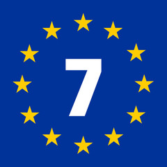 EuroVelo route 7 sign, the sun route 