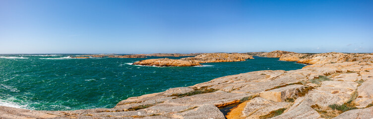 Schärenküste in Valön in Bohuslän Schweden