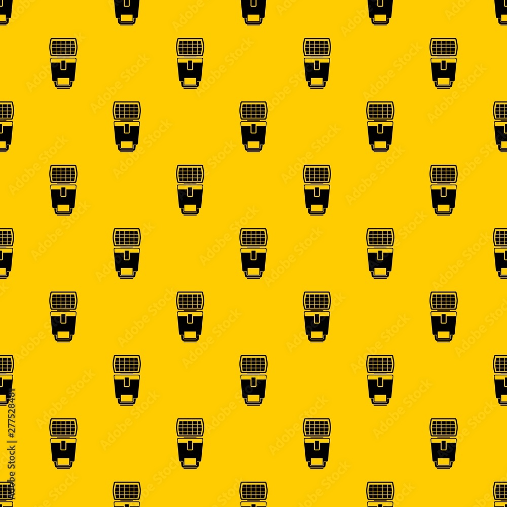 Poster lighting flash for camera pattern seamless vector repeat geometric yellow for any design