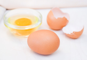 Eggs for omelette