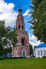 Fototapeta na wymiar Bell tower of an old orthodox church