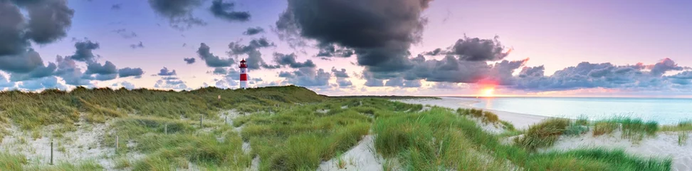 Sylt Panorama mit Leuchtturm © Jenny Sturm