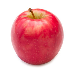 Red apple isolated on white background
