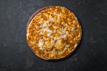 lahmacun Turkish cuisine on the board