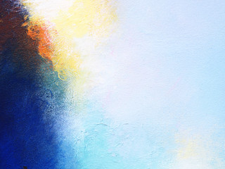 Abstract background colorful oil paint multi colors .