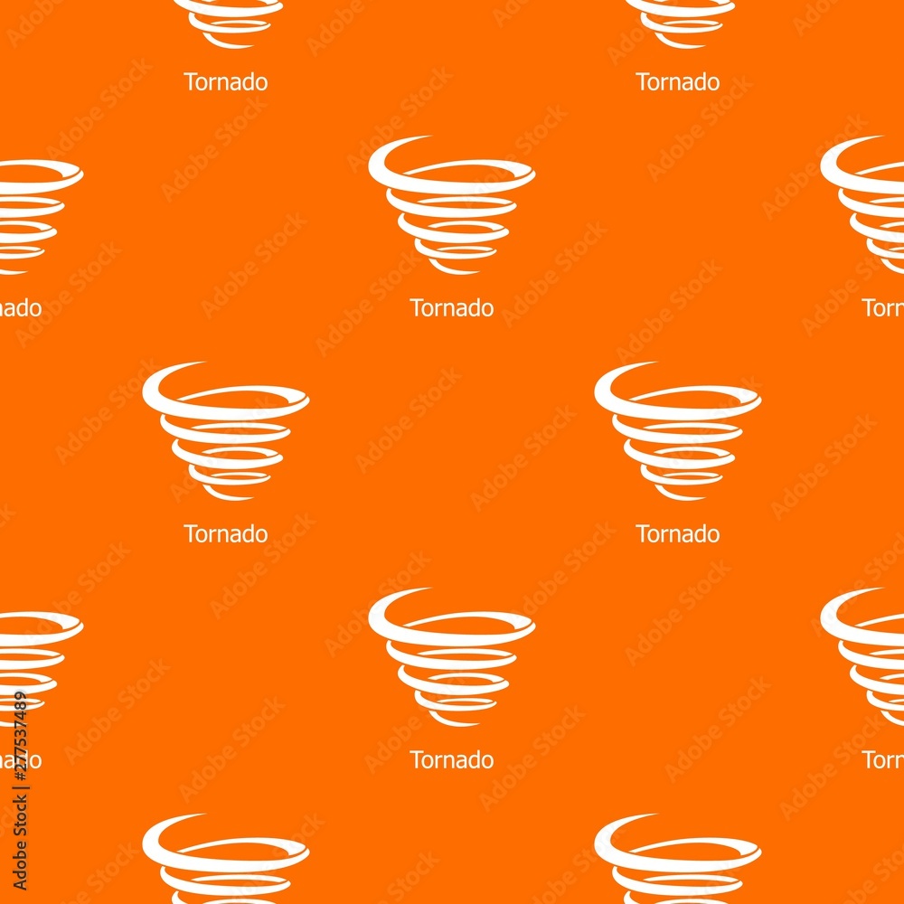Poster tornado pattern vector orange for any web design best