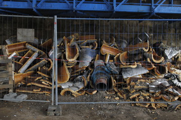 Industrial landscape in an urban environment