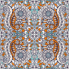 multicolor Paisley print