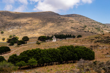 Old monastery lost in the mountains