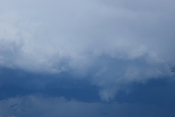 Obraz na płótnie Canvas Imposante Wolken am Himmel - Regenwolken - Gewitterwolken