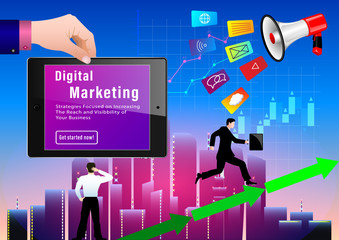 Digital Marketing concept