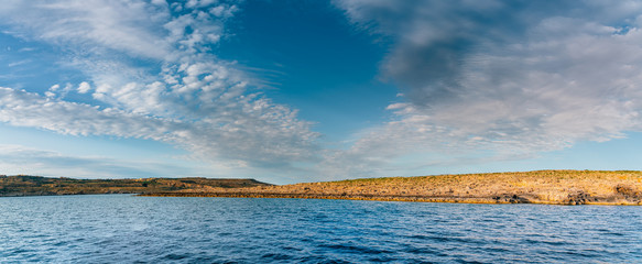 The Blue Lagoon on Comino Island, Malta Gozo.