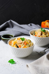 Chicken and Vegetable Rice, Tasty Homemade Food