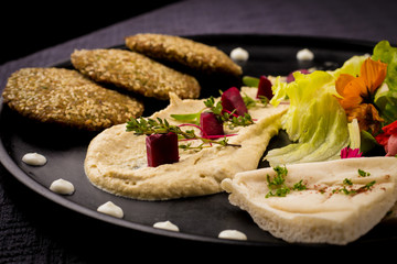 Pita Bread and Hummus