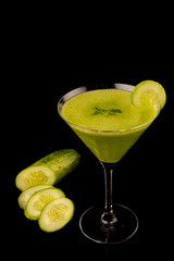 Food shot of a GRACENOTE drink