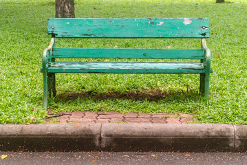 bench in the park