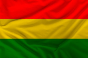 national flag of Bolivia, a symbol of vacation, immigration, politics