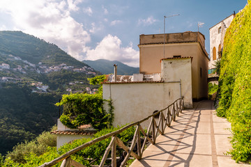 Fototapeta na wymiar The wonderful village of Ravello in Amalfi Coast Italy