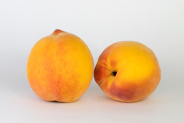  Tropical fruits on a white background