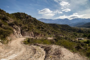 Esplorando i dintorni del villaggio di Chilecito, La Rioja, Argentina