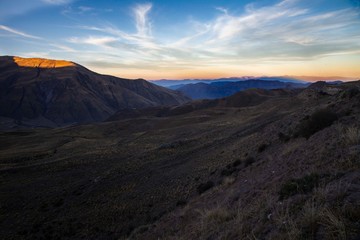Il meraviglioso tragitto da Cachi a Salta, provincia di Salta, Argentina
