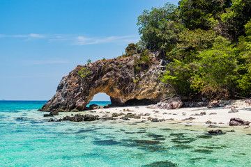 Beautiful beach at Talang Island, Satun, Thailand