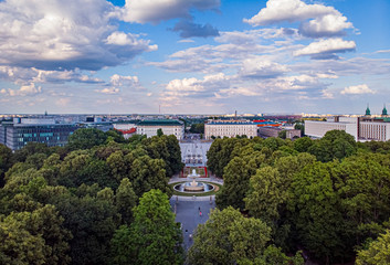 Warszawa - Grób Nieznanego Żołnierza przy pl. Piłsudskiego © Drone in Warsaw