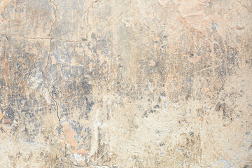 De oude afgebroken en vervaagde achtergrond van de muurtextuur in Italië