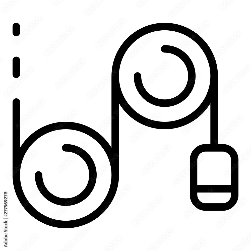 Aufkleber transfer movement icon. outline transfer movement vector icon for web design isolated on white backg
