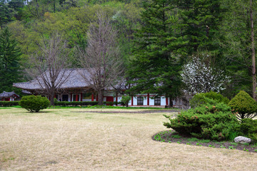 Buddhist monastery Bohen in North Korea